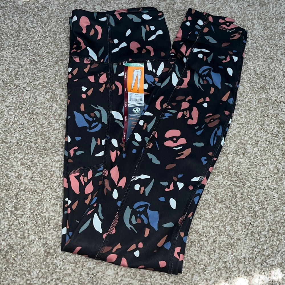 Avía Core Performance Activewear Print Leggings w/ Pockets